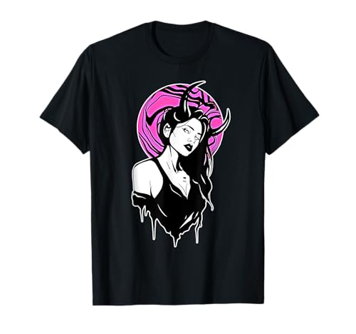Lilith Dämoness Devil Gothic Hübsches Mädchen T-Shirt von Urban Empyre