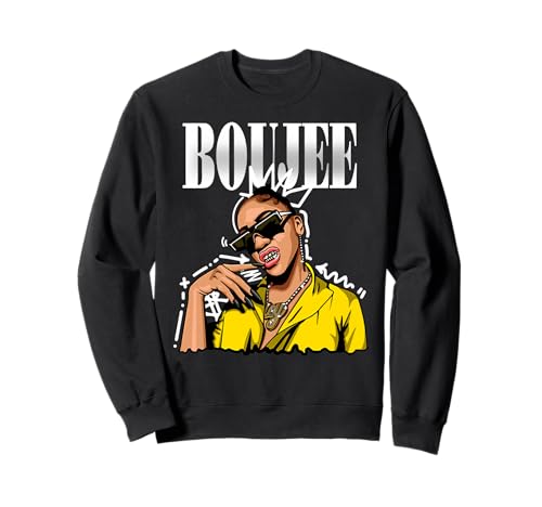 Schwarzes Mädchen Boujee Boss Babe Sweatshirt von Urban Empyre