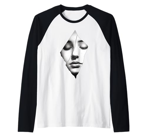 Trauriges Mädchen Raglan von Urban Empyre