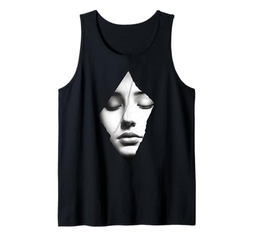 Trauriges Mädchen Tank Top von Urban Empyre