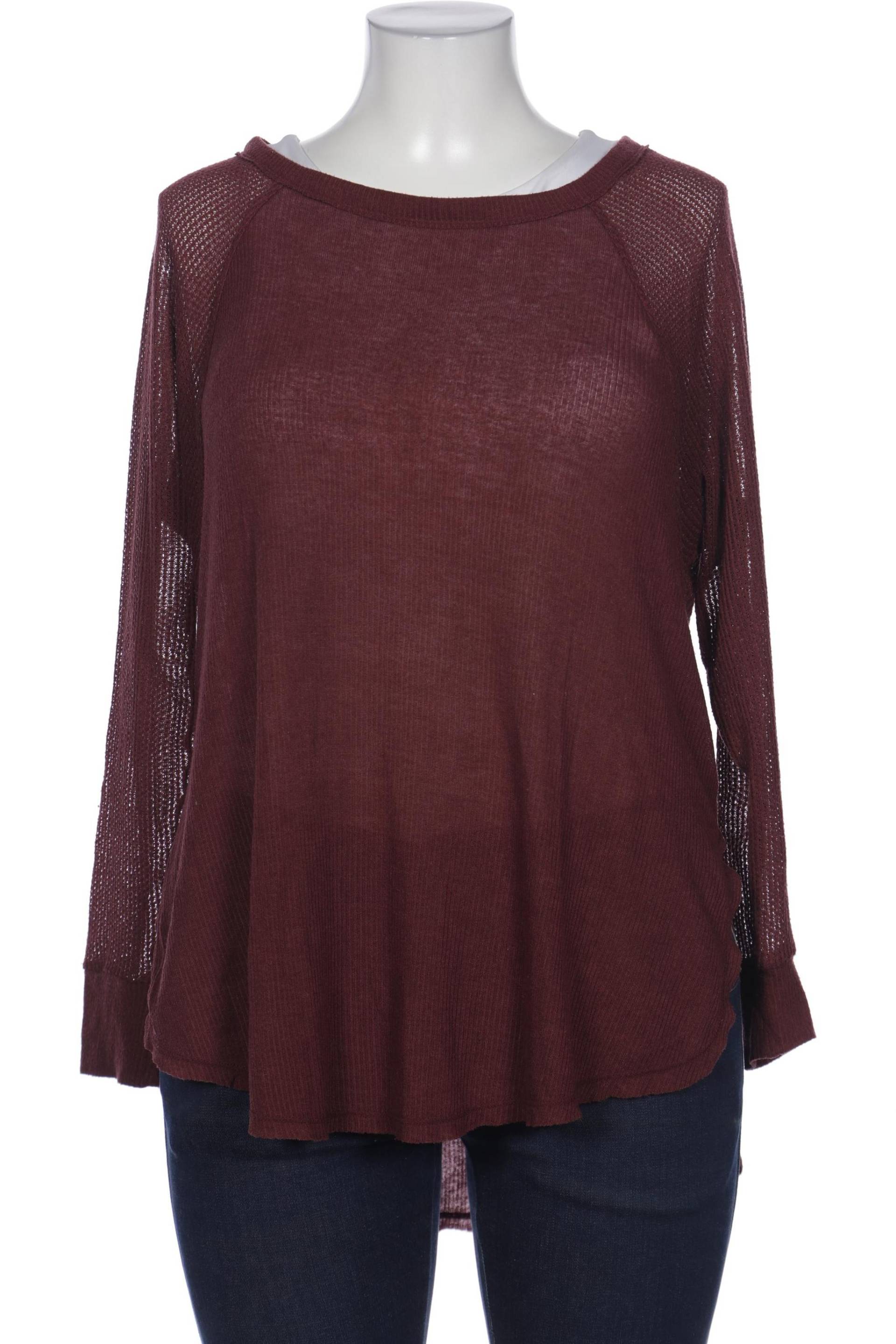 Urban Outfitters Damen Langarmshirt, bordeaux von Urban Outfitters