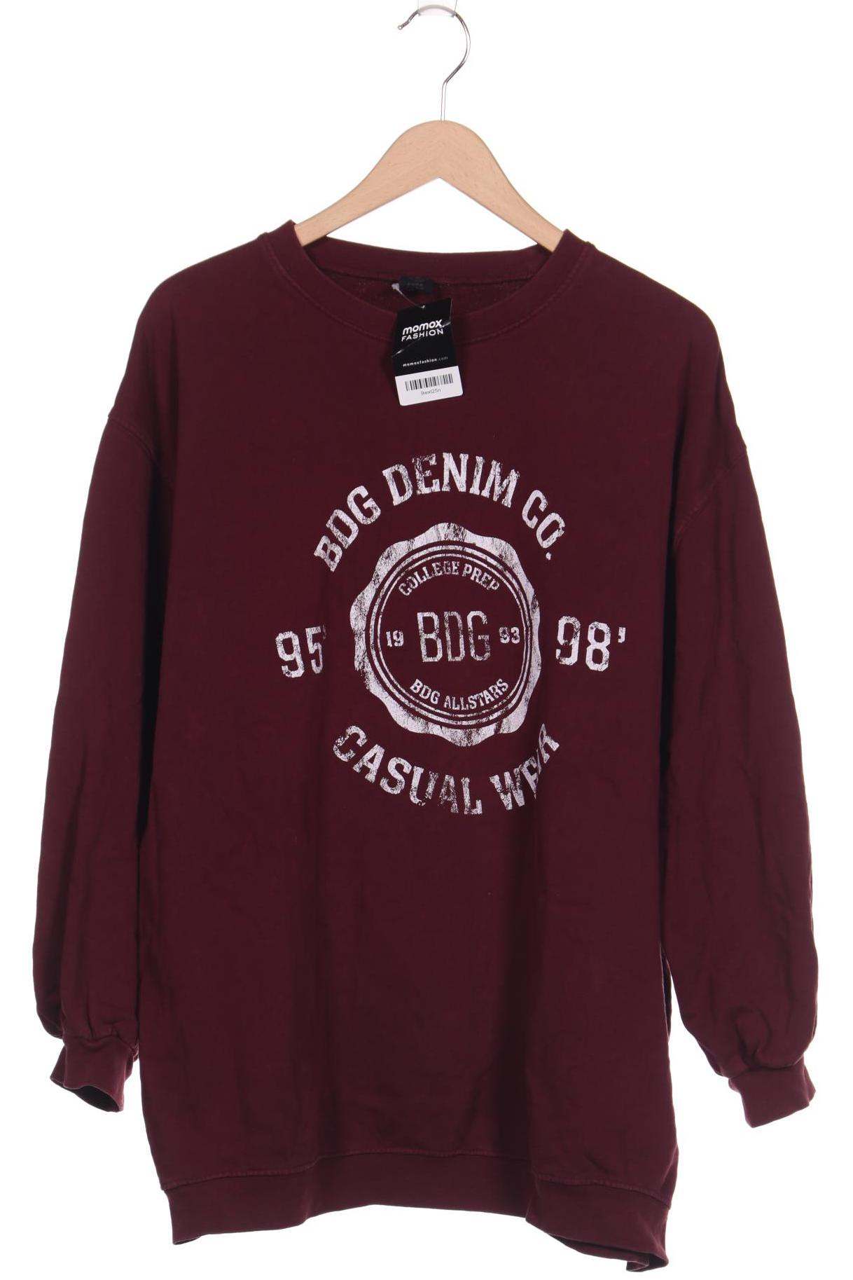 Urban Outfitters Damen Sweatshirt, bordeaux von Urban Outfitters