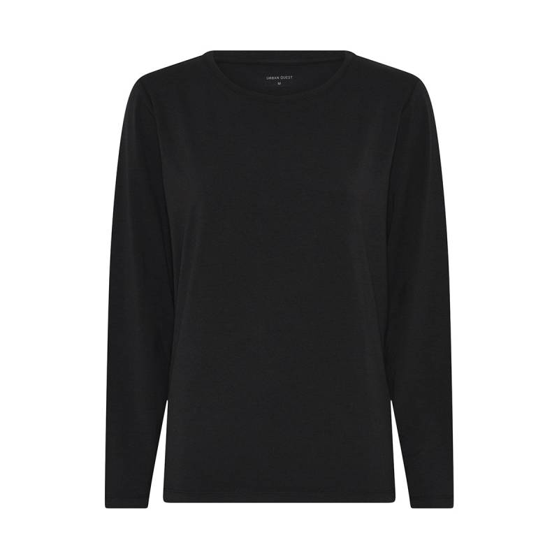 Urban Quest Bamboo Loose Fit Bluse, Schwarz, Größe: XL, Damen von Urban Quest