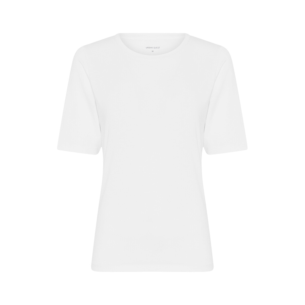 Urban Quest Bamboo Slim Fit T-shirt, Farbe: Weiß, Größe: L, Damen von Urban Quest