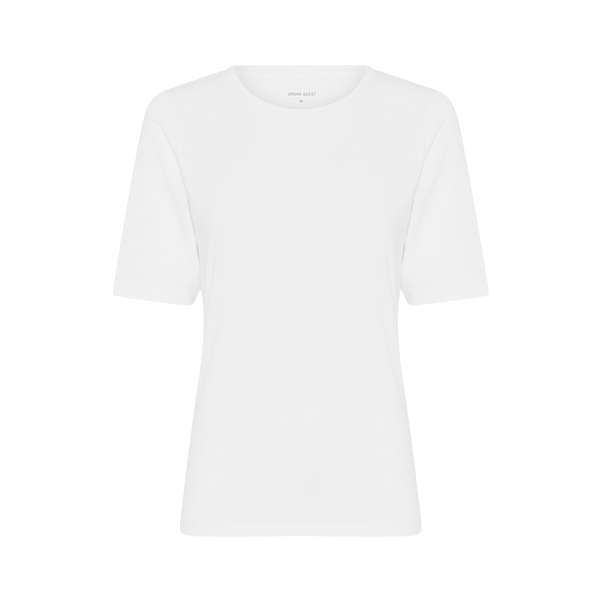 Urban Quest Bamboo Slim Fit T-shirt, Farbe: Weiß, Größe: M, Damen von Urban Quest