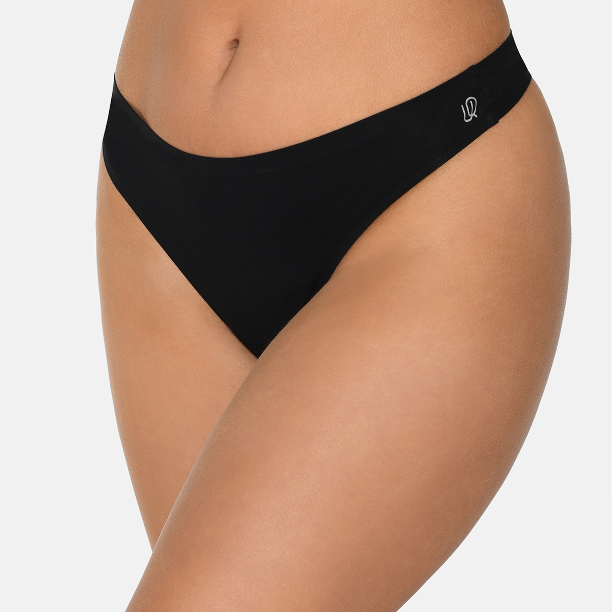 Urban Quest Bamboo String Slip, Farbe: Schwarz, Größe: M, Damen von Urban Quest