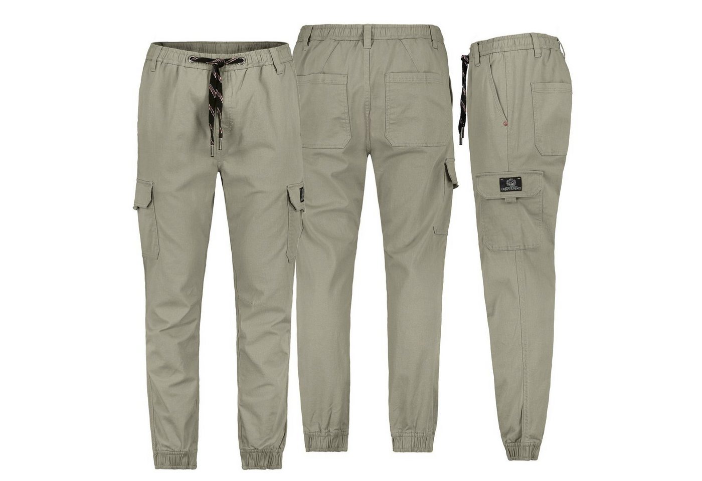 Urban Surface Cargohose Urban Surface Herren Cargo Hose Regular Freizeithose Baumwolle von Urban Surface