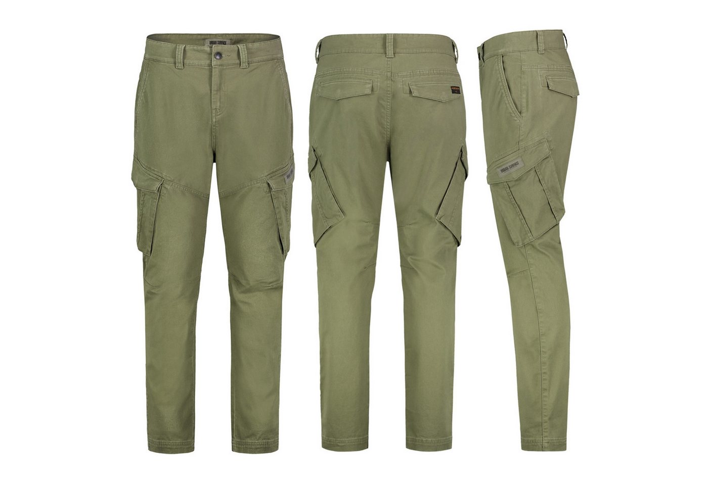 Urban Surface Cargohose Urban Surface Herren Cargo Hose Regular Freizeithose Cargohose von Urban Surface