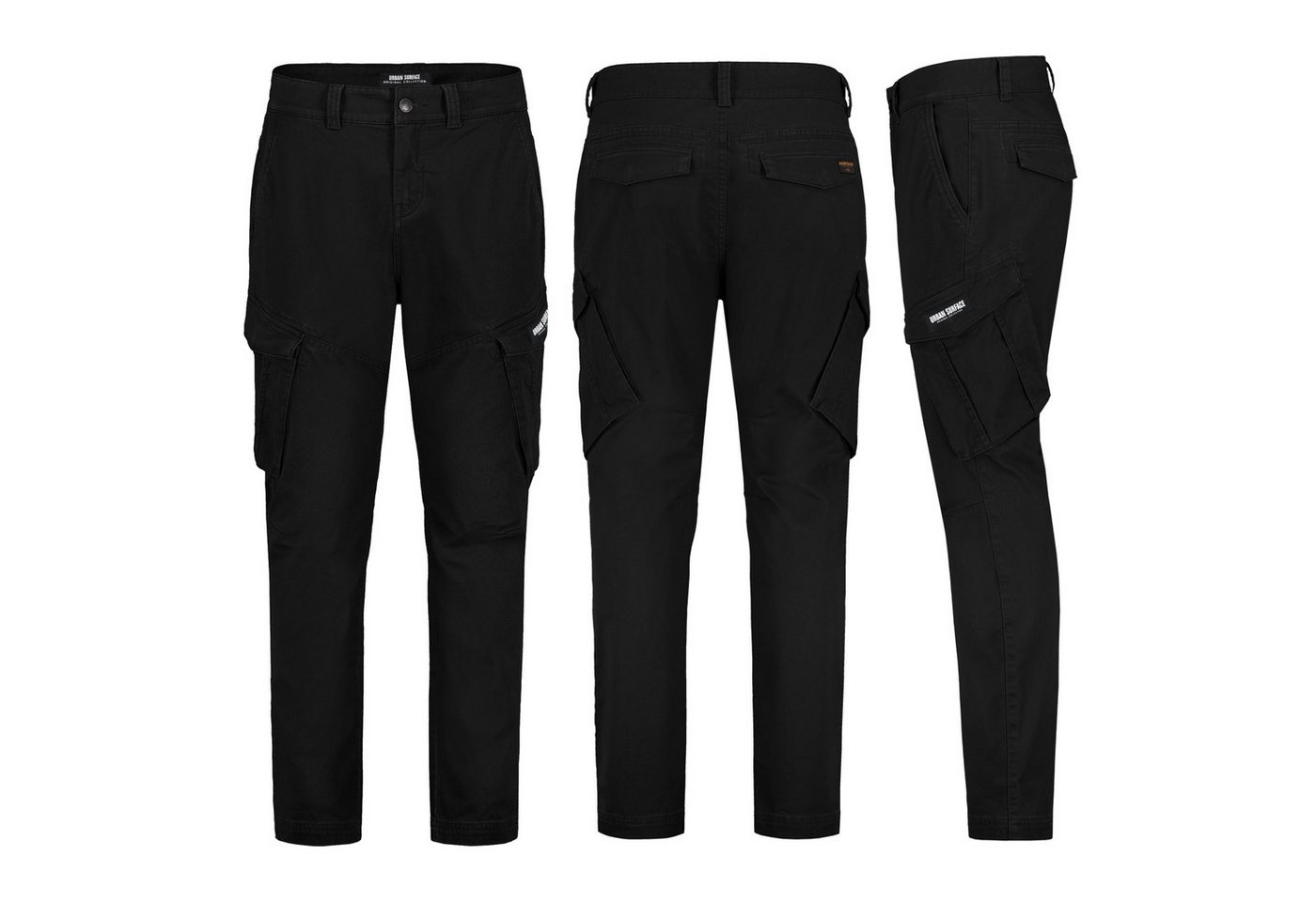 Urban Surface Cargohose Urban Surface Herren Cargo Hose Regular Freizeithose Cargohose von Urban Surface