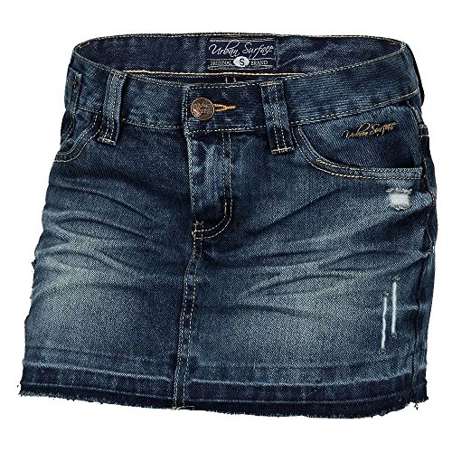 Urban Surface Damen Jeansrock D8707E52650AI37LE LUS-034 Dark Blue Denim M von Urban Surface