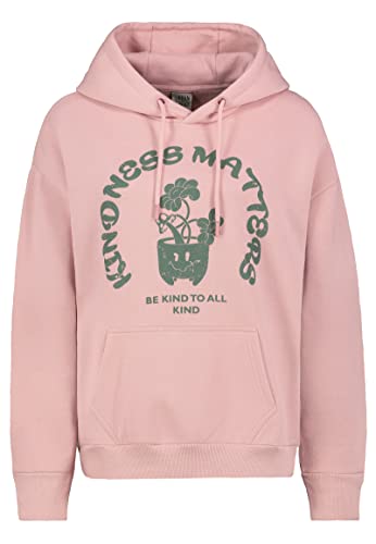 Urban Surface Damen Sweat Hoodie mit Print Middle-Rose XS von Urban Surface