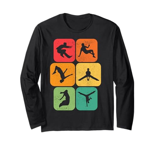 Parkour Parcouring Extremsportler Parcour Kinder & Jungen Langarmshirt Parkour Parcouring Extremsportler Parcour Kinder & Jungen Langarmshirt von Urban Traceurs Pakour Parcouring Designs