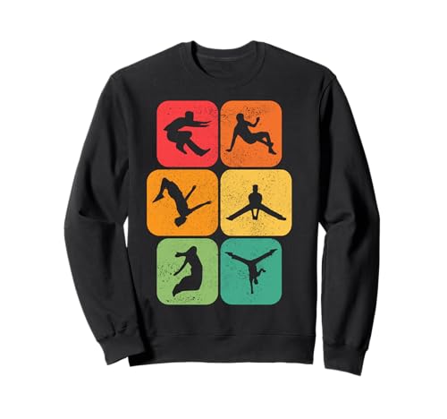 Parkour Parcouring Extremsportler Parcour Kinder & Jungen Sweatshirt Parkour Parcouring Extremsportler Parcour Kinder & Jungen Sweatshirt von Urban Traceurs Pakour Parcouring Designs
