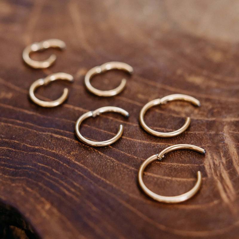 Clicker Ringe Gold von UrbanBohoCraft