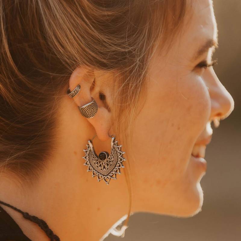 Ear Cuff Gudmund Silber von UrbanBohoCraft