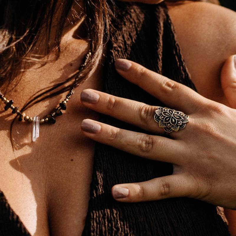 Fingerring Makoa von UrbanBohoCraft