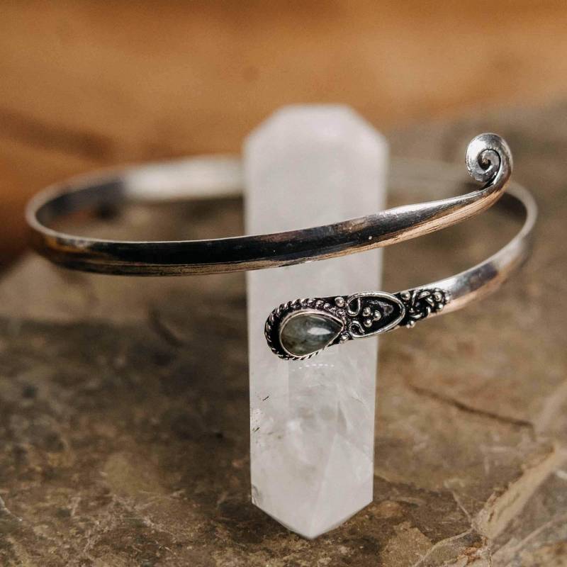 Oberarmreif Mana Silber von UrbanBohoCraft