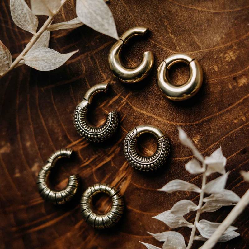 Ohrgewichte Haikili Gold von UrbanBohoCraft