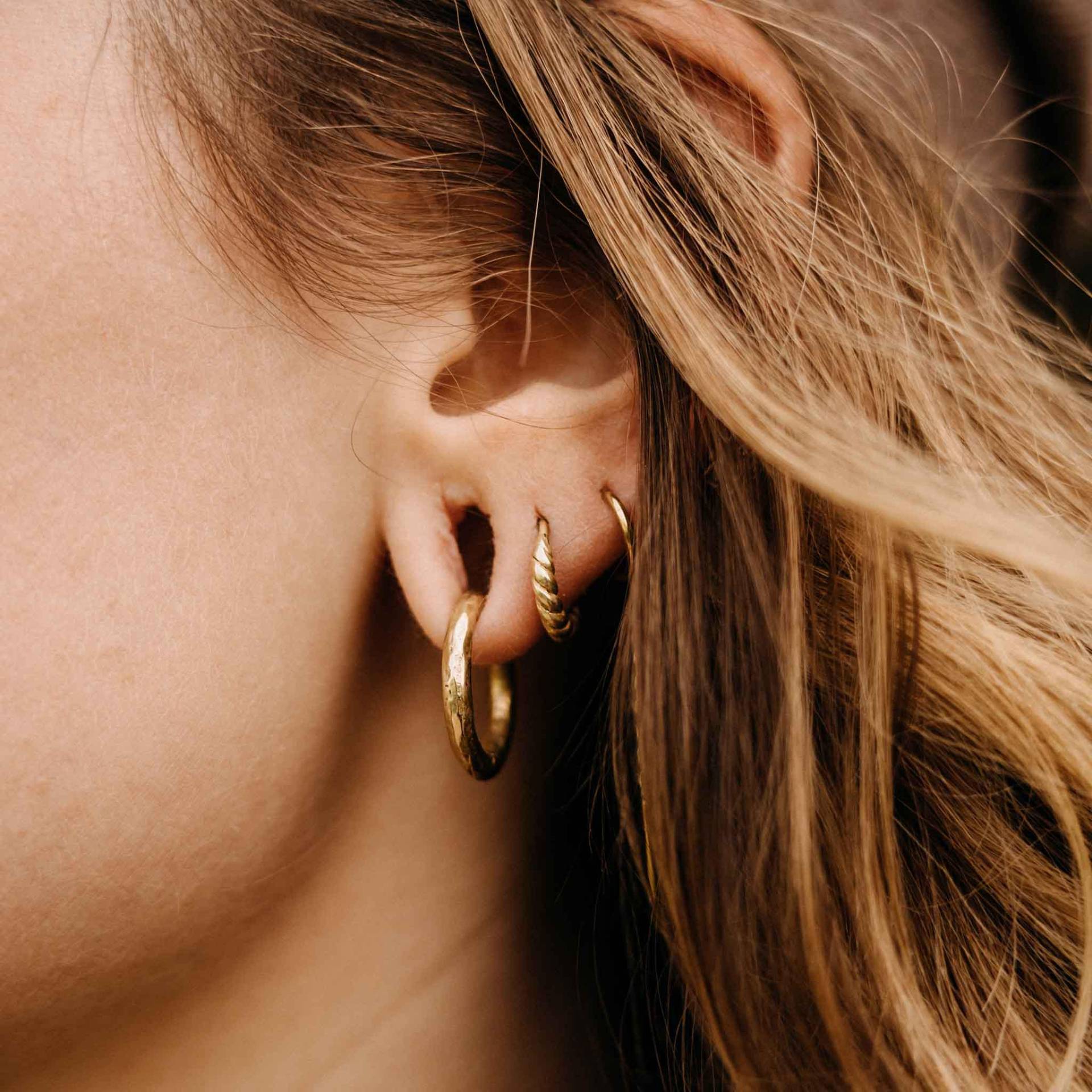 Ohrgewichte Vihaan Gold von UrbanBohoCraft