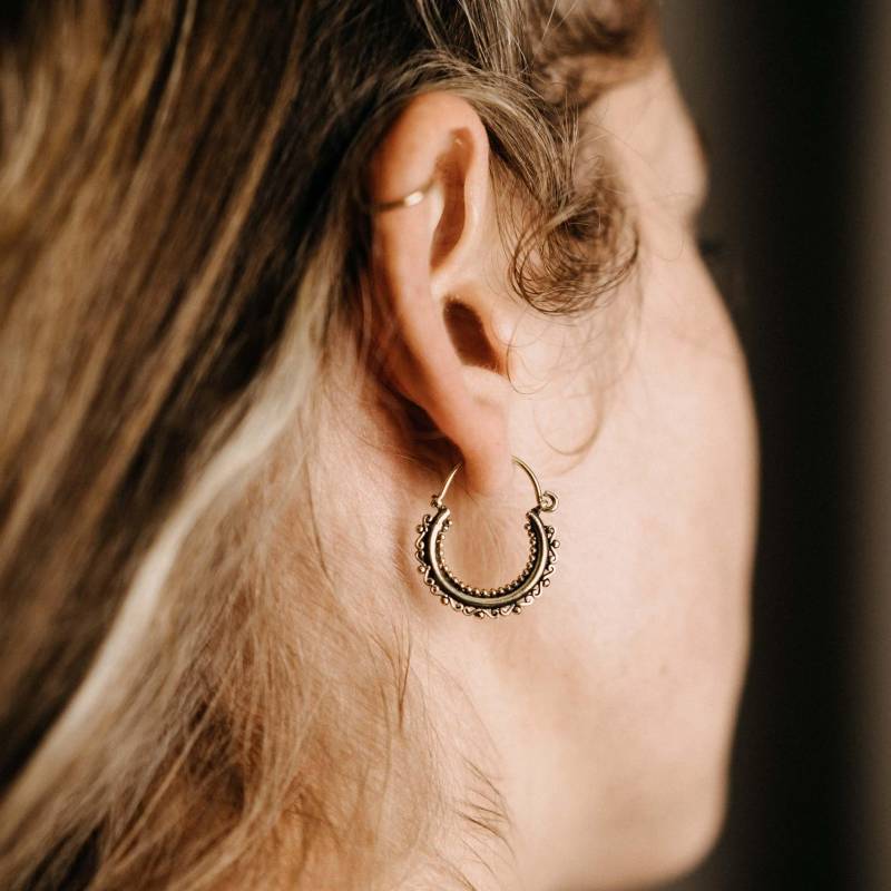 Ohrringe Rhea Gold von UrbanBohoCraft