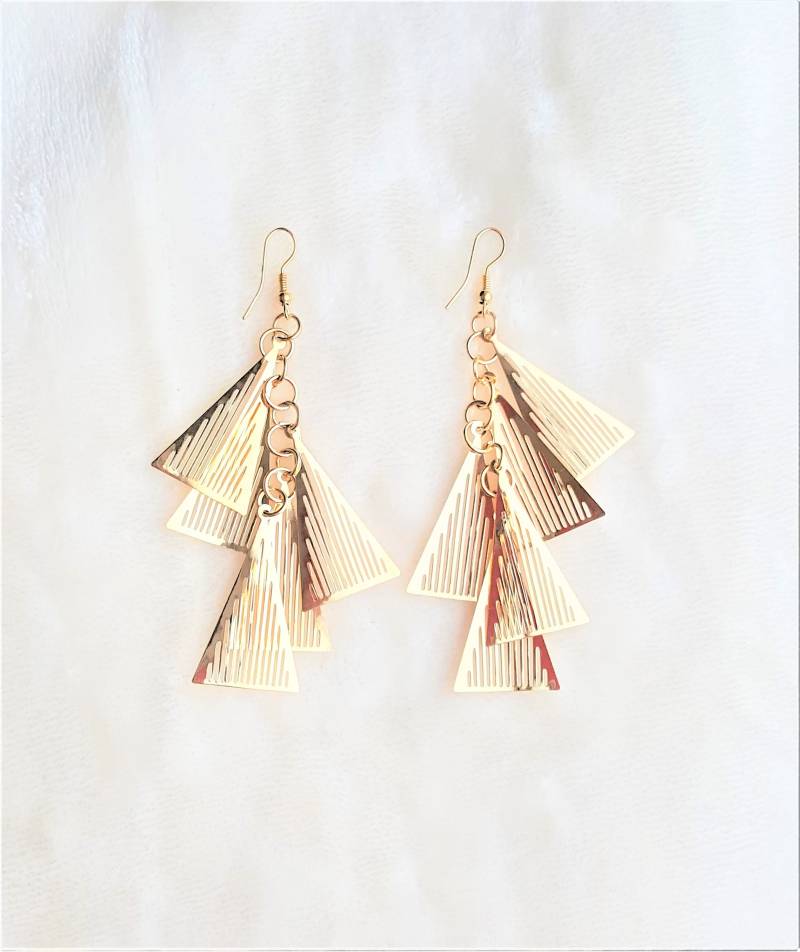 Mode Ohrringe Gold Silber Trendige Party Tragen Leichte Von Urbanflair von UrbanFlairUS