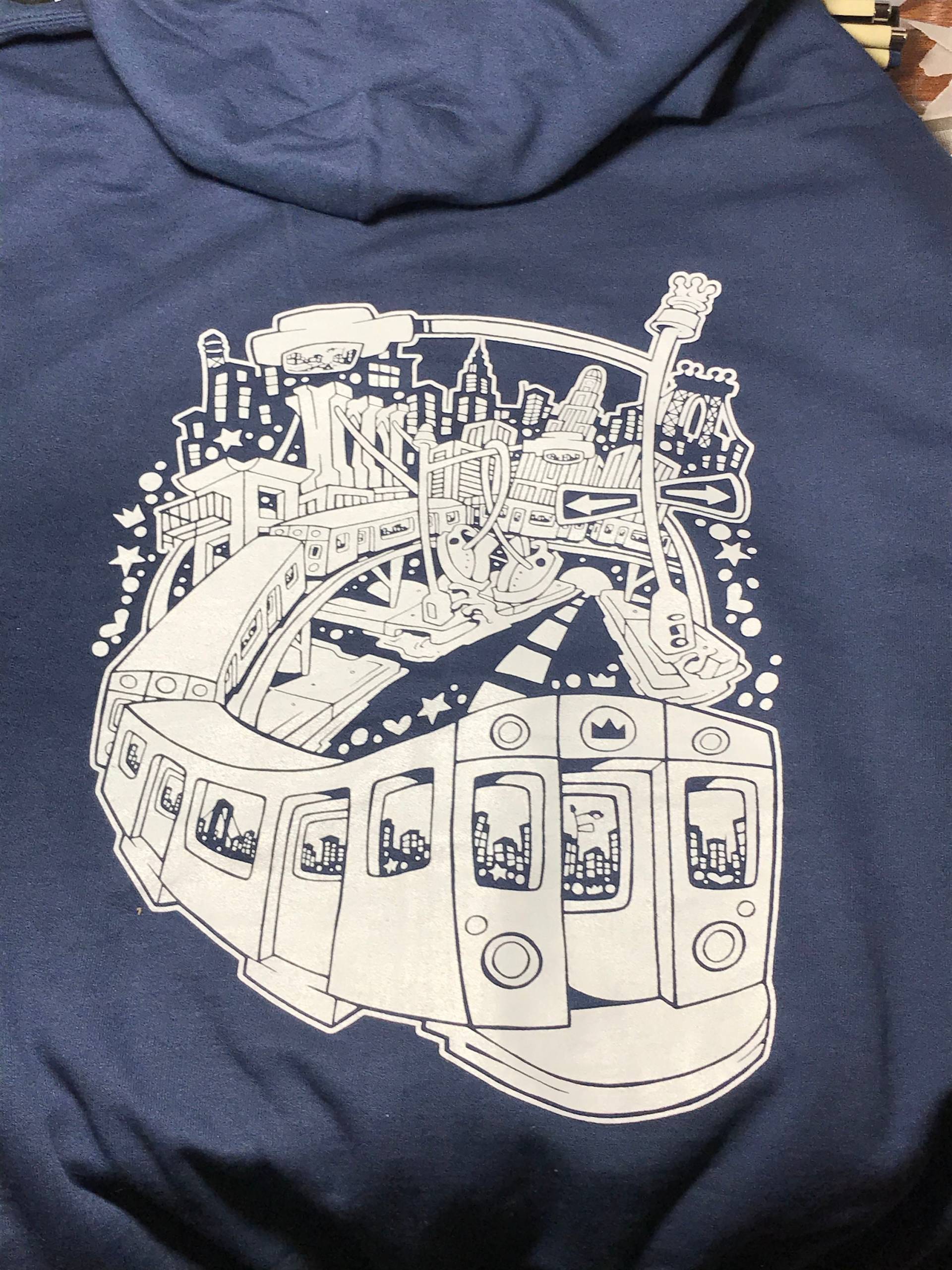 Sweatshirt Mit Stadtbild von UrbanFolkArtStudios