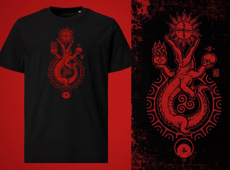 Buwaya Soul Keeper T-Shirt von UrbanMysticArt