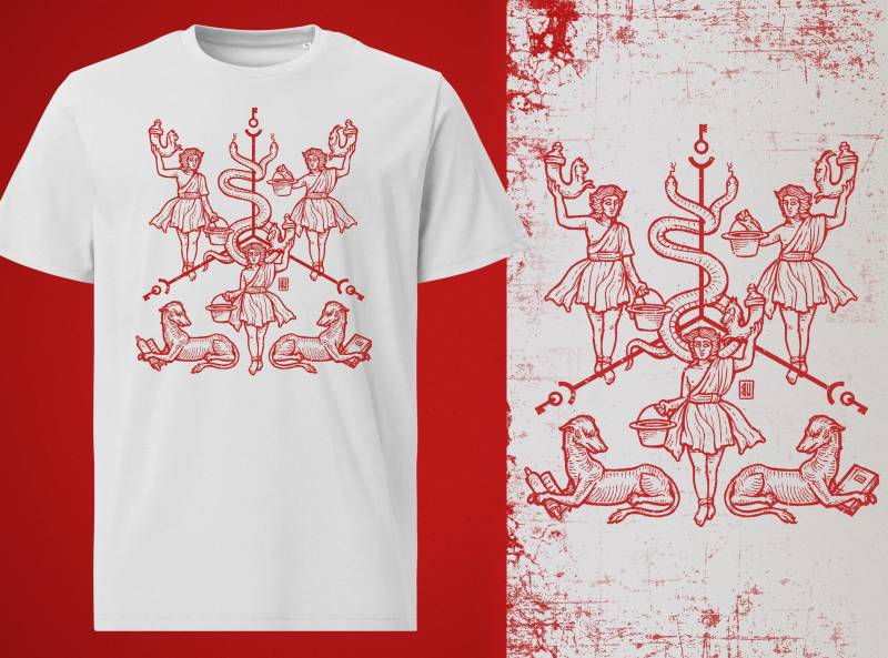 Crossroad Lares T-Shirt von UrbanMysticArt
