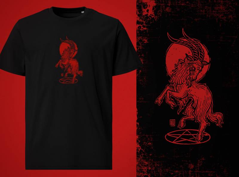 Dancing Goat T-Shirt von UrbanMysticArt