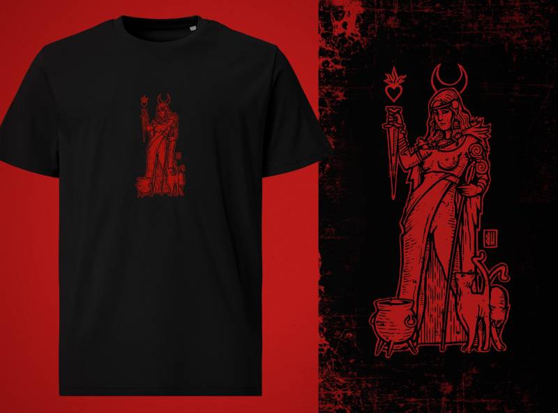 Freyja T-Shirt von UrbanMysticArt