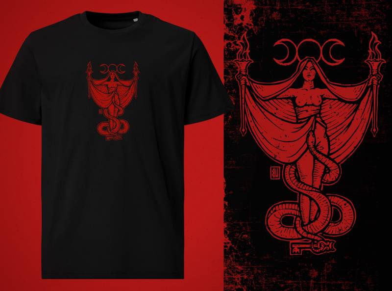 Hekate T-Shirt von UrbanMysticArt