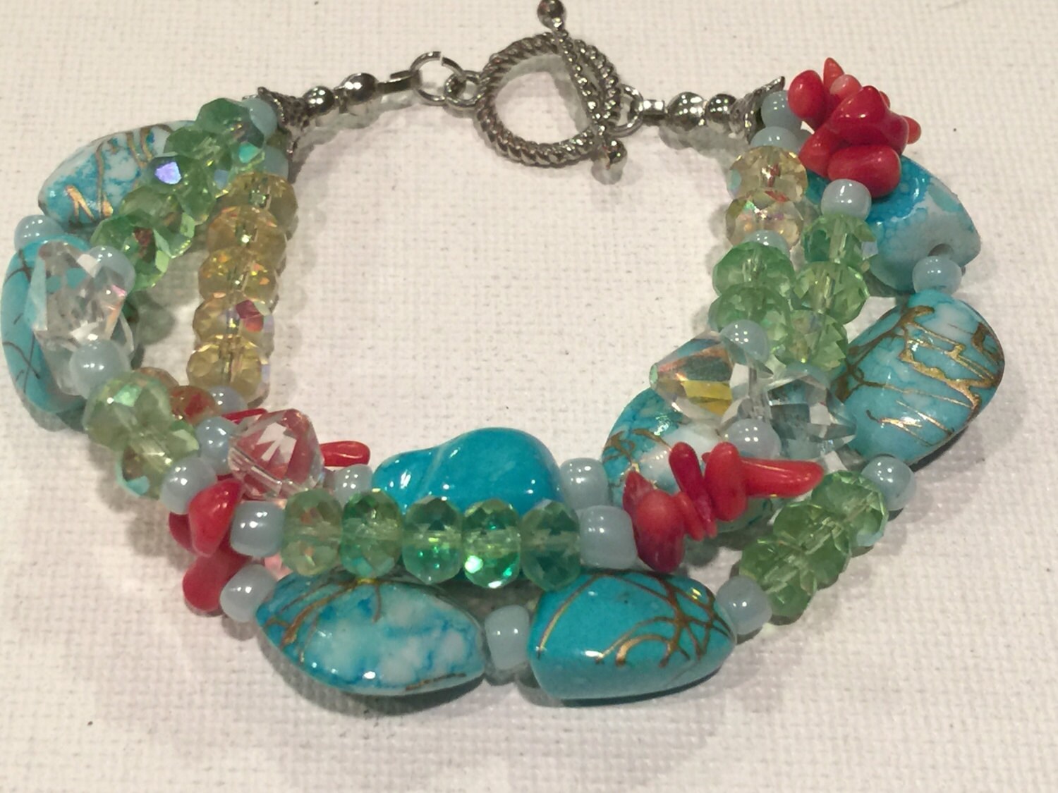 Mehrstrangiges Armband - Boho Mehrstrangiges Armband - Boho von UrbanRetroDesigns