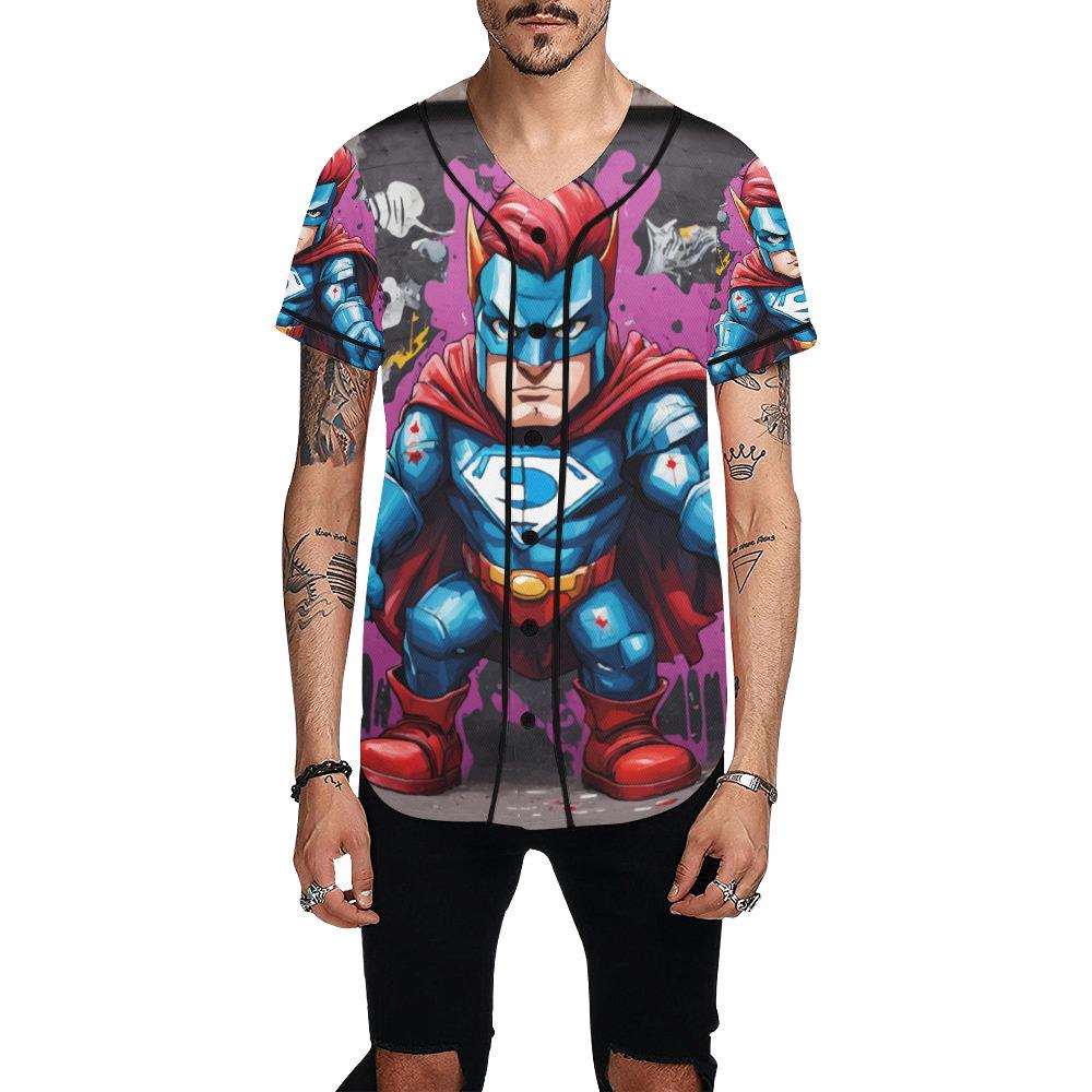 Basketball Jersey Men Supehero Comics Cartoon von UrbanShopEU