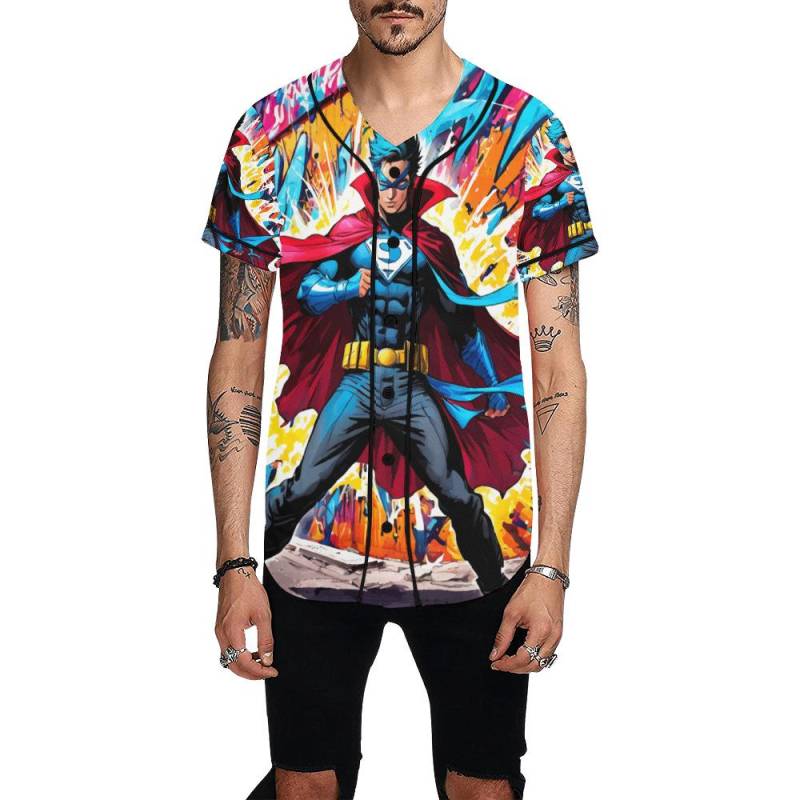 Basketball Jersey Men Supehero Comics von UrbanShopEU