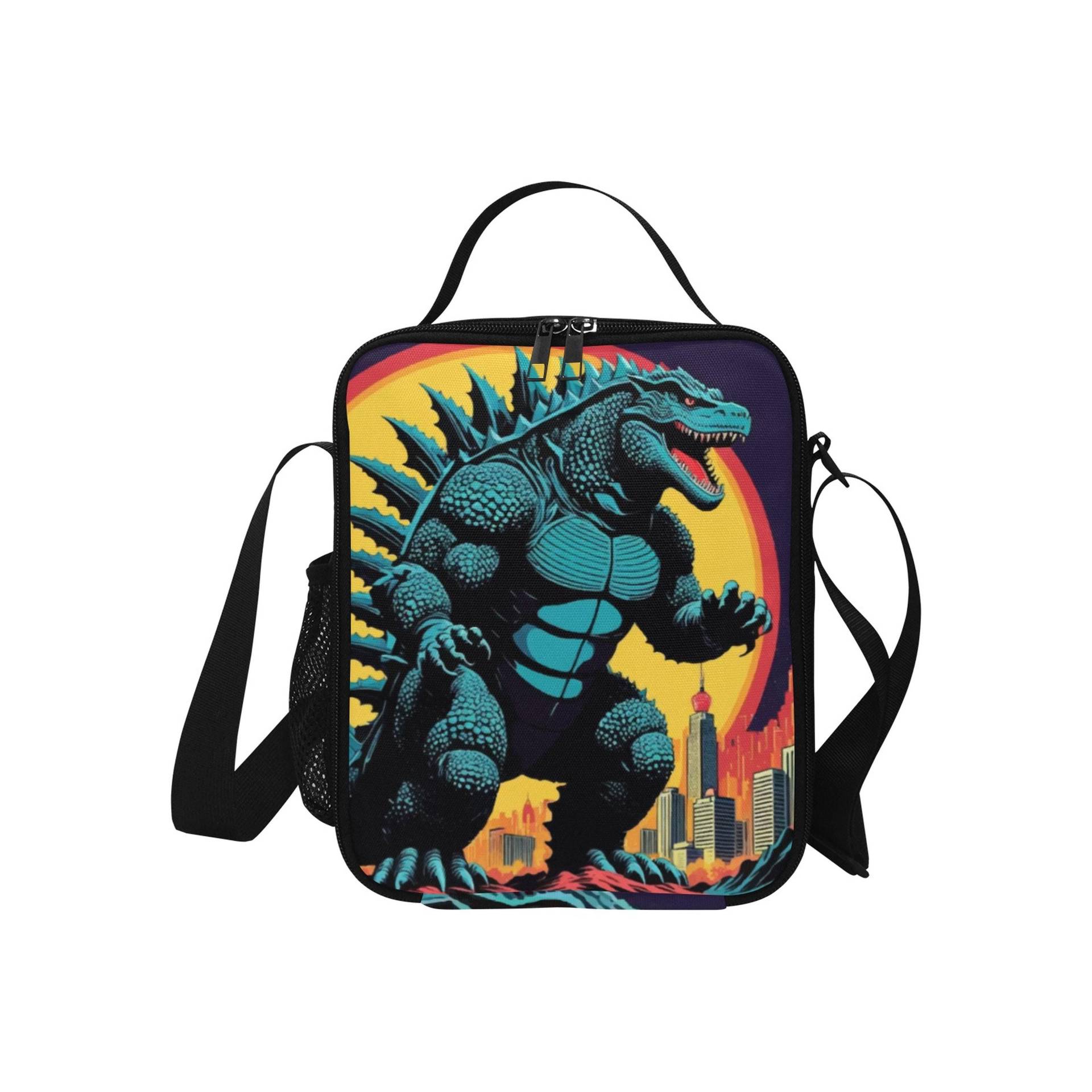 Isolierte Lunch Tasche Cartoon Godzillas Box Godzilla Gojira Kaiju Art Retro Vintage Japan Comics Isolierte Lunch Tasche Cartoon Godzillas Box Godzilla Gojira Kaiju Art Retro Vintage Japan Comics von UrbanShopEU