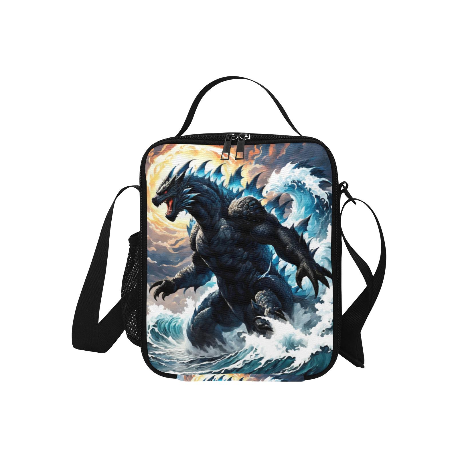 Isolierte Lunch Tasche Cartoon Godzillas Box Godzilla Gojira Kaiju Art Retro Vintage Japan Comics von UrbanShopEU