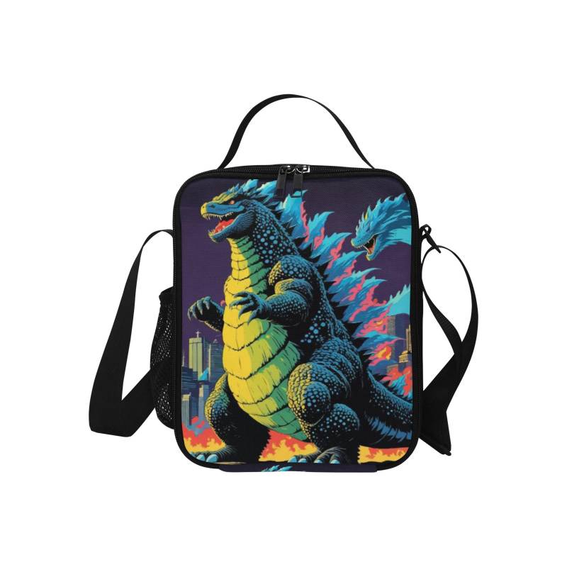 Isolierte Lunch Tasche Kinder Godzilla Gojira Kaiju von UrbanShopEU