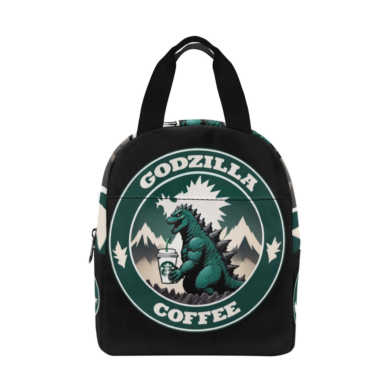 Lunch Tasche Godzilla Kaiju Gojira Koffee Lunch Tasche Godzilla Kaiju Gojira Koffee von UrbanShopEU
