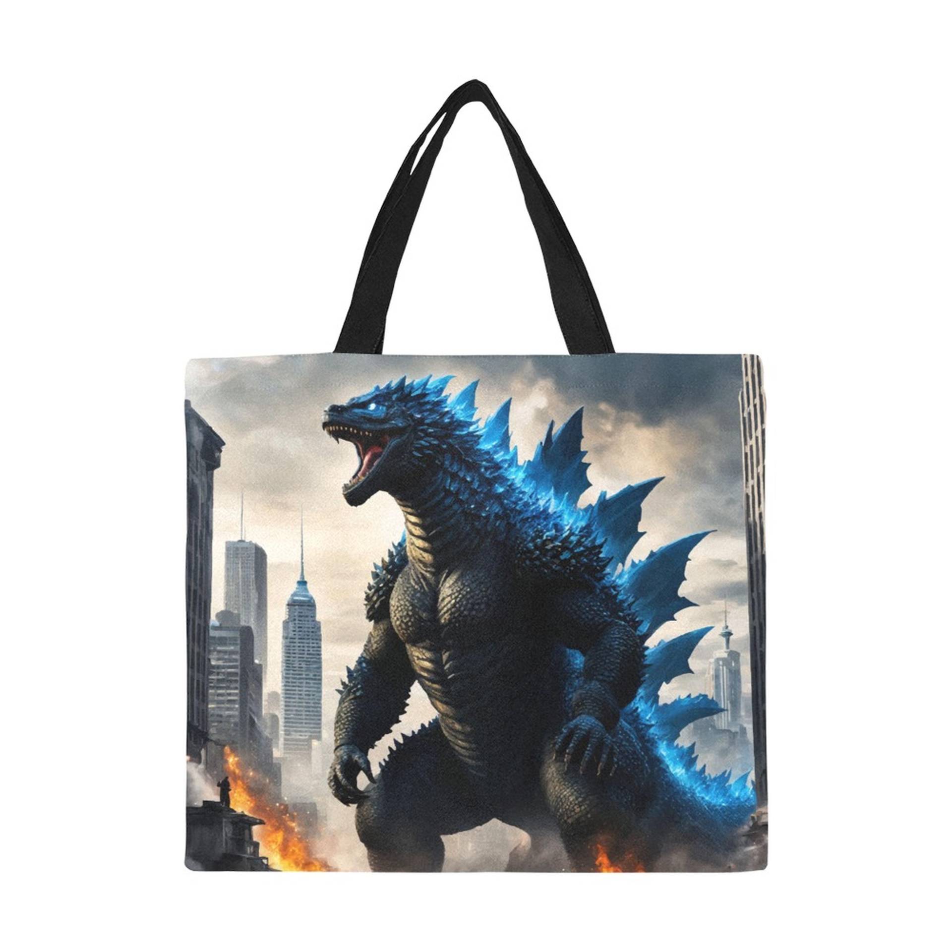 Tragetasche Godzilla Gojira Kaiju Retro Art Comics Cartoon Vintage Einkaufstasche Tragetasche Godzilla Gojira Kaiju Retro Art Comics Cartoon Vintage Einkaufstasche von UrbanShopEU
