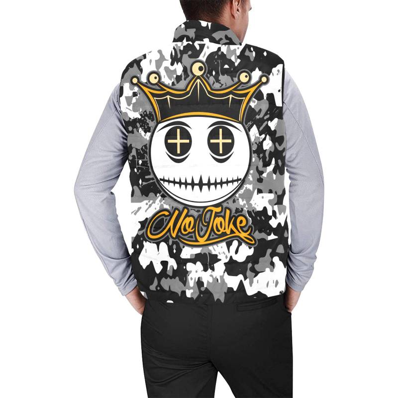 Weste Gepolsterte Emoji King von UrbanShopEU