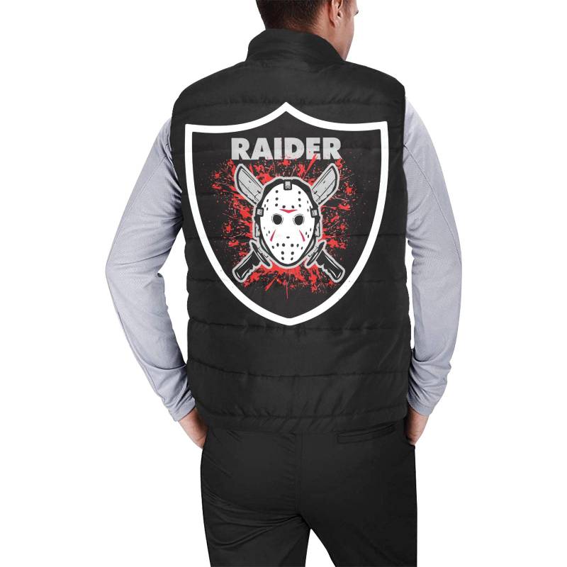 Weste Gepolsterte Gangster Gangsta Raider Friday The 13Th von UrbanShopEU