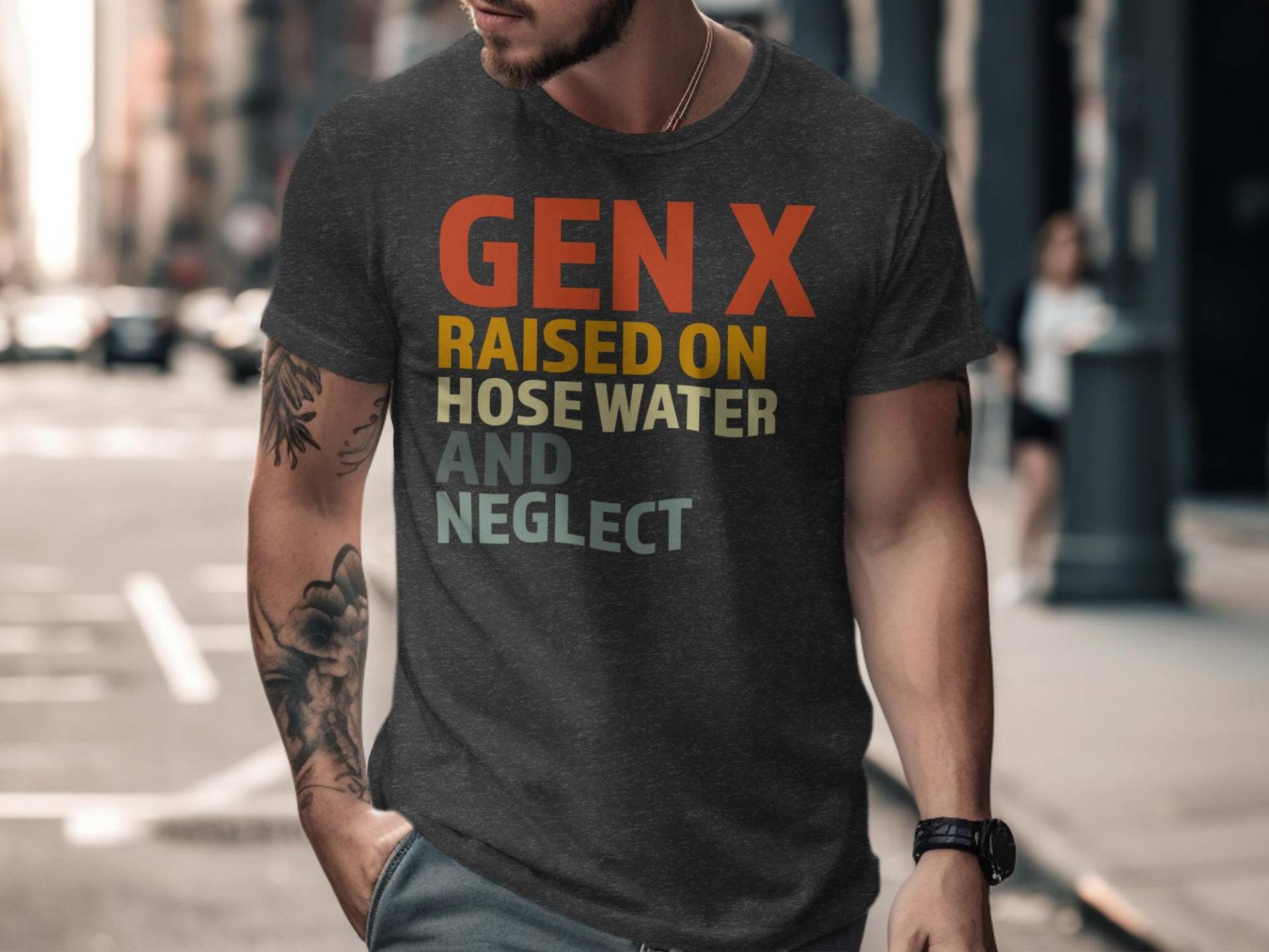 Gen X Shirt Lustige Retro 80Er 90Er Jahre Nostalgie T-Shirt Vintage Humor Geschenk von UrbanTreasureTees