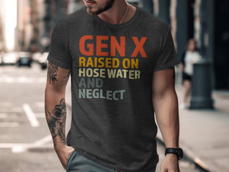 Gen X Shirt Lustige Retro 80Er 90Er Jahre Nostalgie T-Shirt Vintage Humor Geschenk von UrbanTreasureTees