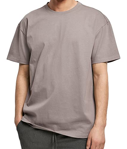 Urbandreamz Herren Heavy Oversized T-Shirt Asphalt - 3XL - von Urbandreamz