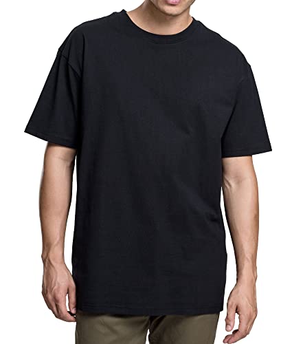 Urbandreamz Herren Heavy Oversized T-Shirt Black - 5XL - von Urbandreamz