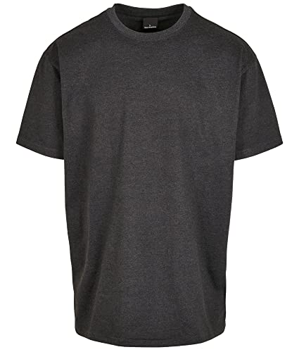 Urbandreamz Herren Heavy Oversized T-Shirt Charcoal - 5XL - von Urbandreamz
