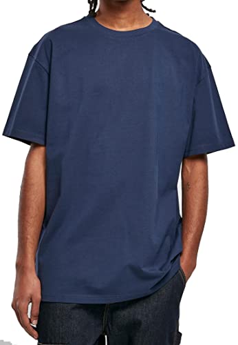 Urbandreamz Herren Heavy Oversized T-Shirt Darkblue - 5XL - von Urbandreamz