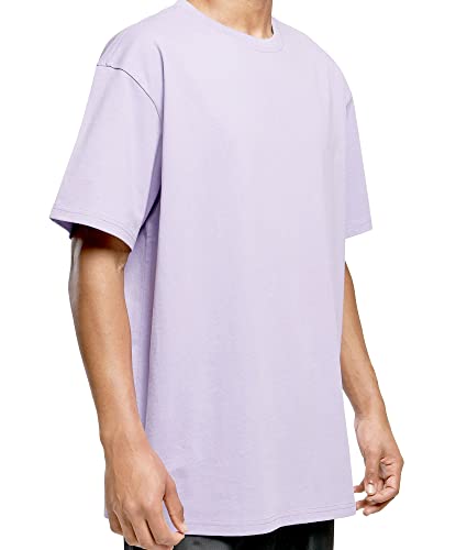 Urbandreamz Herren Heavy Oversized T-Shirt Lilac - 3XL - von Urbandreamz