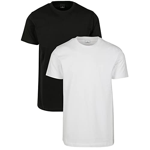 Urbandreamz Herren T-Shirt 2-Pack Black + White L von Urbandreamz