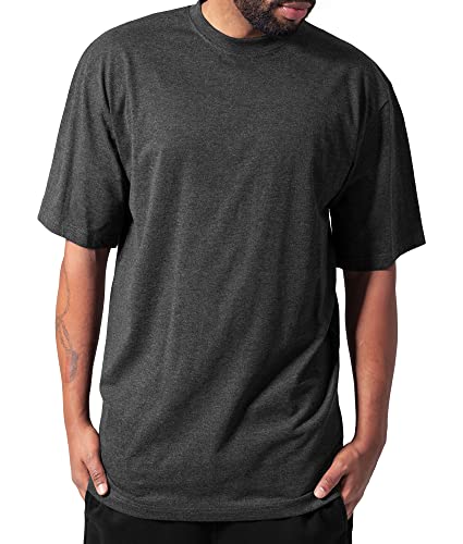 Urbandreamz Herren Tall T-Shirt Charcoal - 5XL - von Urbandreamz